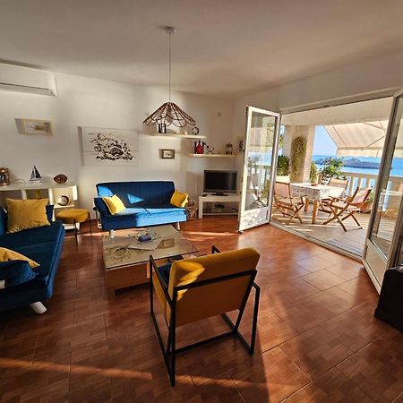 Beachfront First Line View Sveti Stefan Exteriör bild