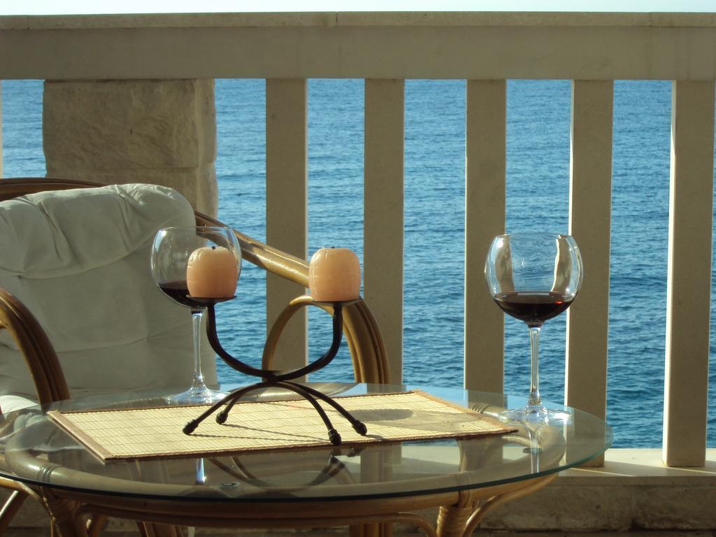 Beachfront First Line View Sveti Stefan Rum bild